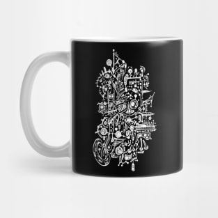 Abstract doodle art Mug